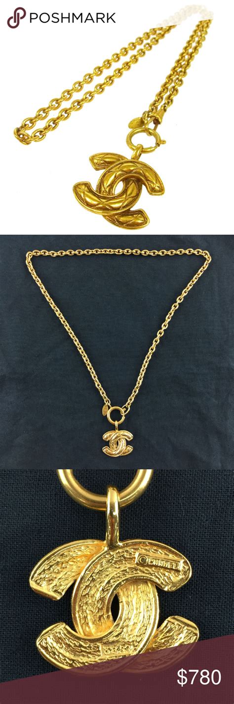 how to tell a real chanel necklace|real Chanel jewelry sign.